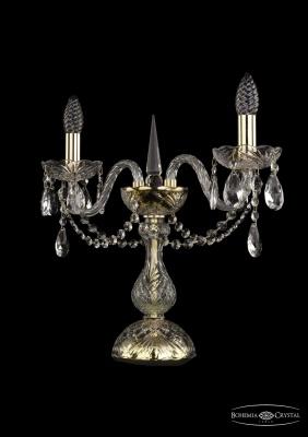 Настольная лампа  Bohemia Ivele Crystal  арт. 1402L/2/141-39/G