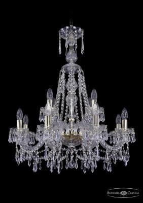 Люстра  Bohemia Ivele Crystal  арт. 1403/8+4/240/XL-80/G