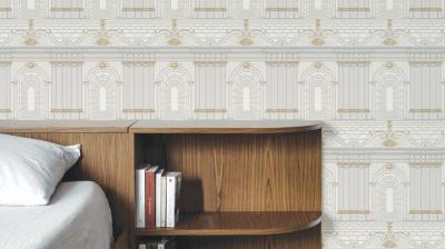 Обои SHINHAN Wallcover Focus арт. 88497-1 фото в интерьере